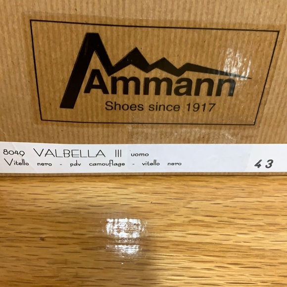 MENS VALBELLA 3 BLACK CAMO POPULAR HIKING STYLE FASHION BOOT SIZE 10 (43) COMFY! - Picture 3 of 16